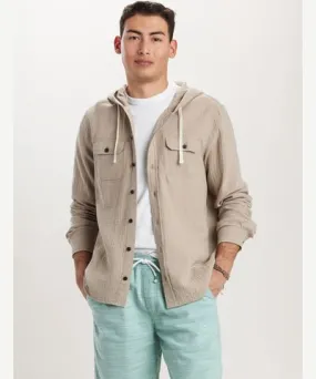 2024-02-8_import Hughie Gauze Button-Up Hoodies for Men | UNIONBAY