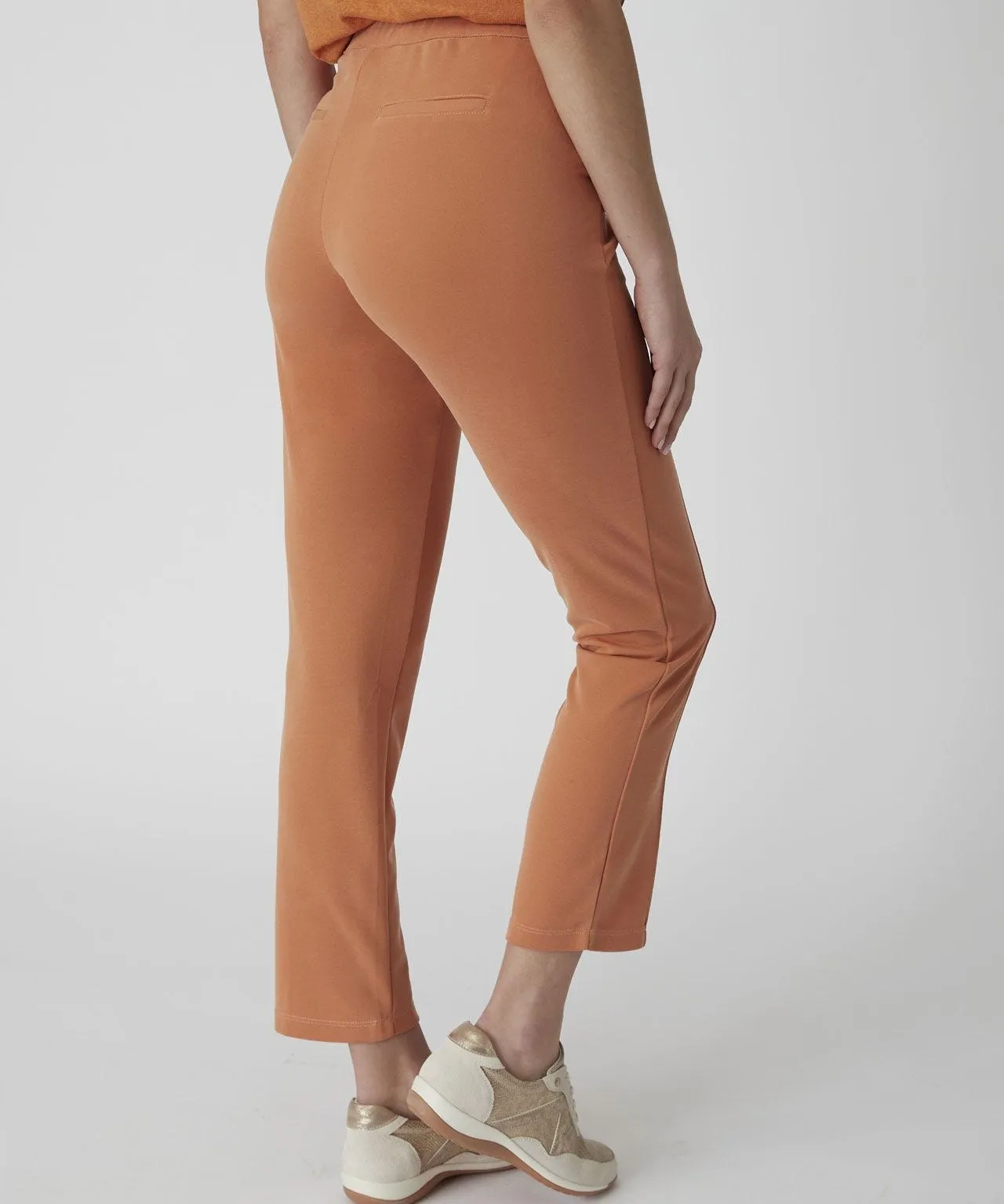 Tie-waist Trousers 7/8 Length