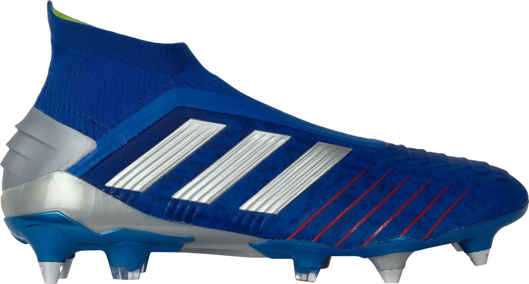 Blue Adidas Predator Football Boots