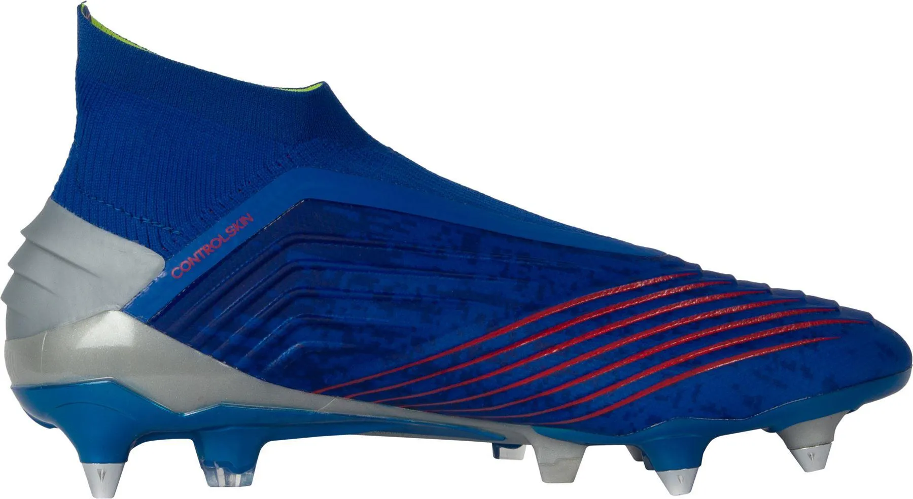 Blue Adidas Predator Football Boots