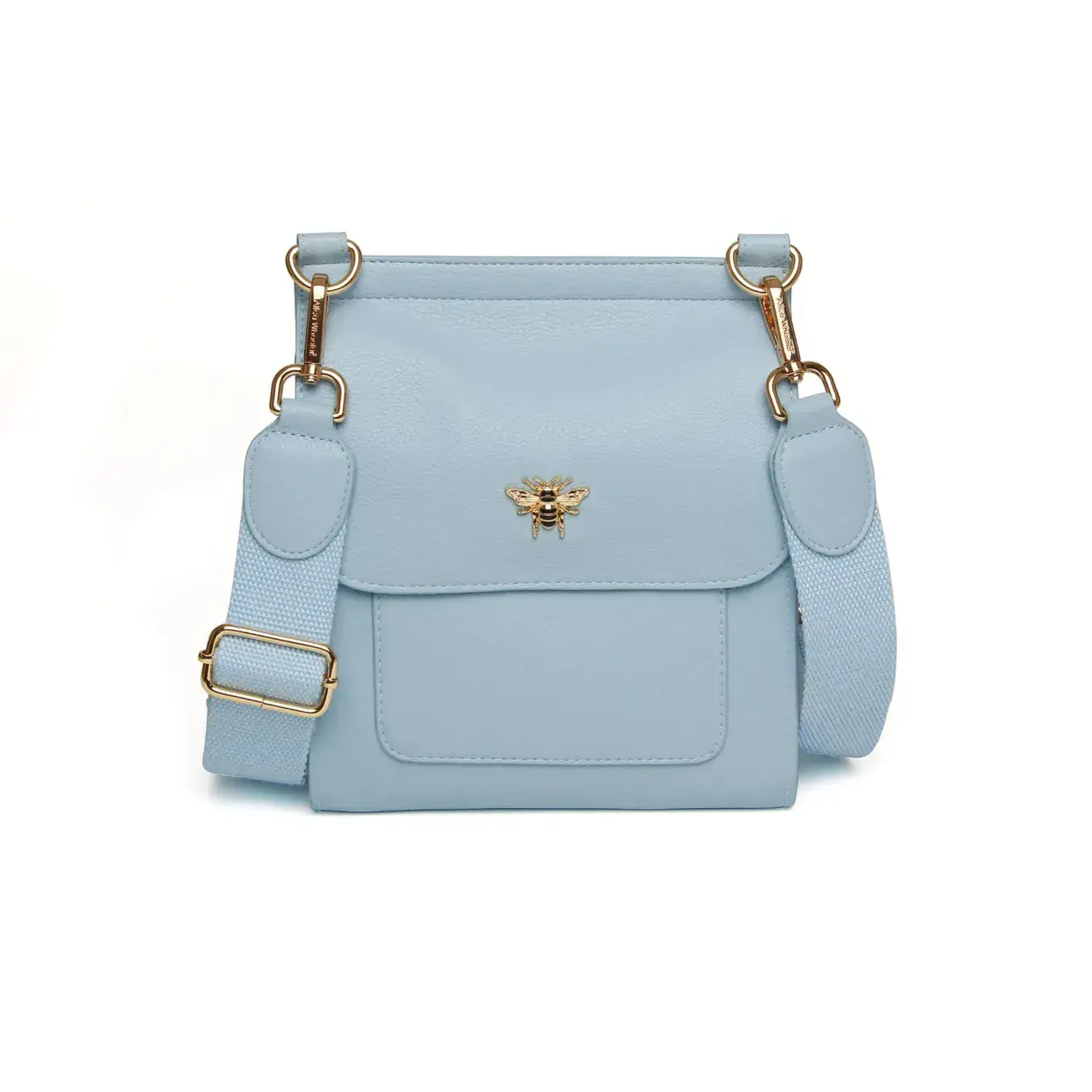 Alice Wheeler Blue Bloomsbury Crossbody Bag