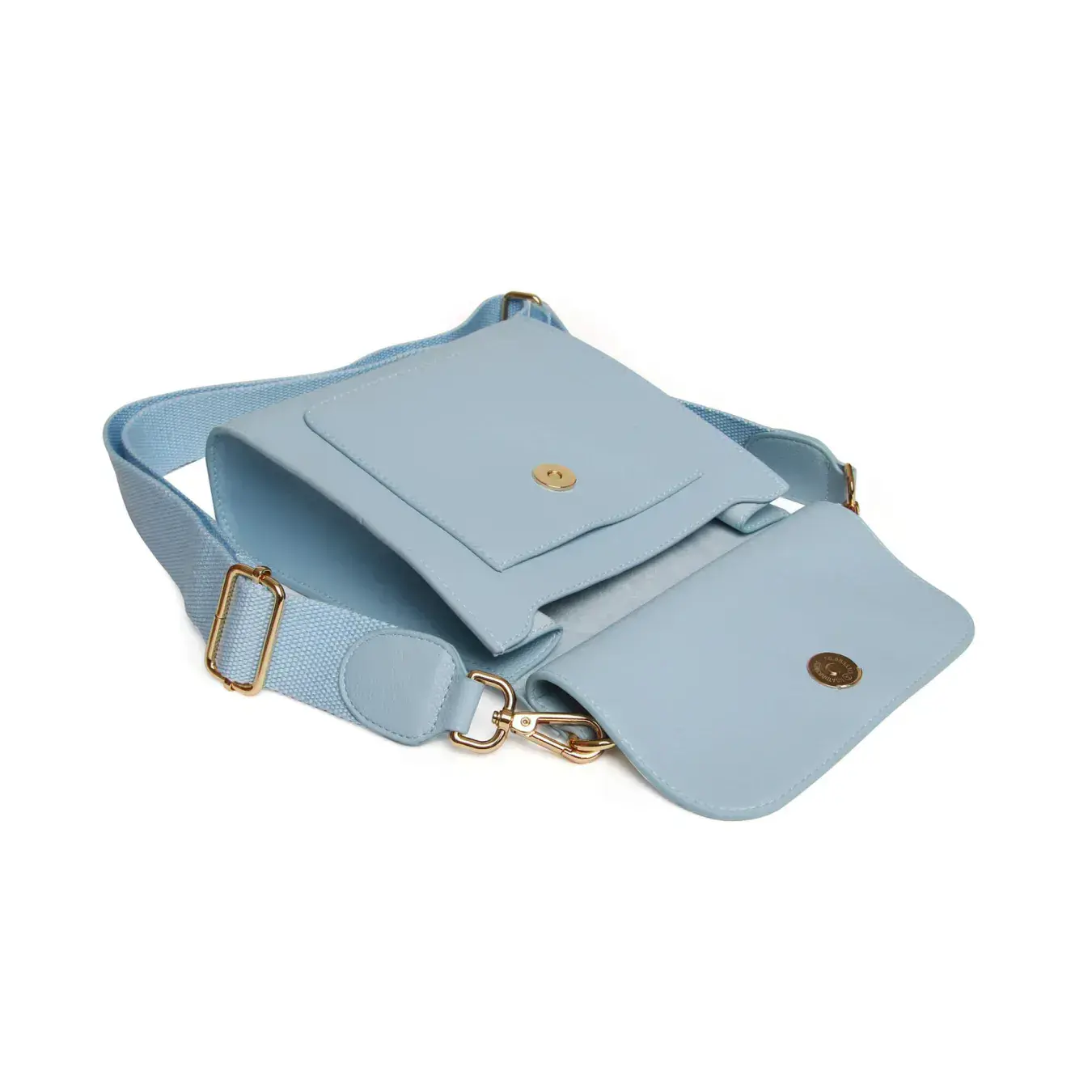 Alice Wheeler Blue Bloomsbury Crossbody Bag