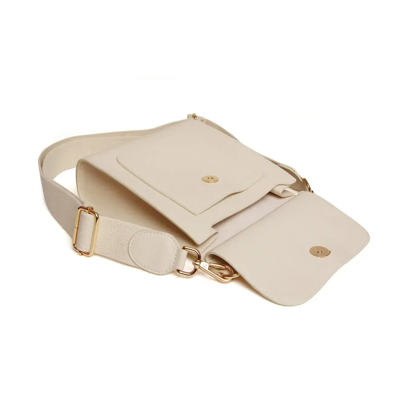 Alice Wheeler Pastel Cream Bloomsbury Crossbody Bag