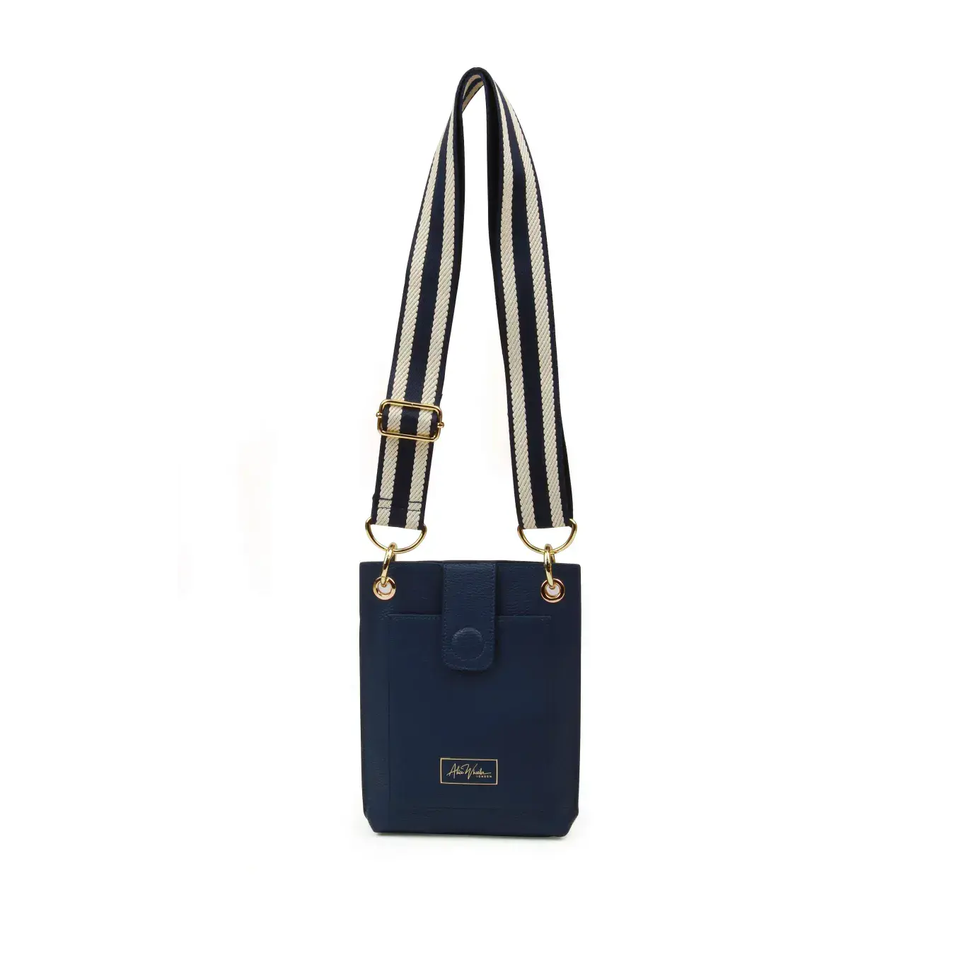 Alice Wheeler Navy Primrose Phone Cross Body Bag