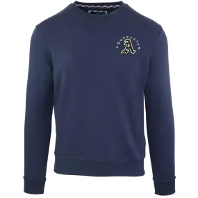 Aquascutum Men's Navy Blue Sweater FG1223-85.