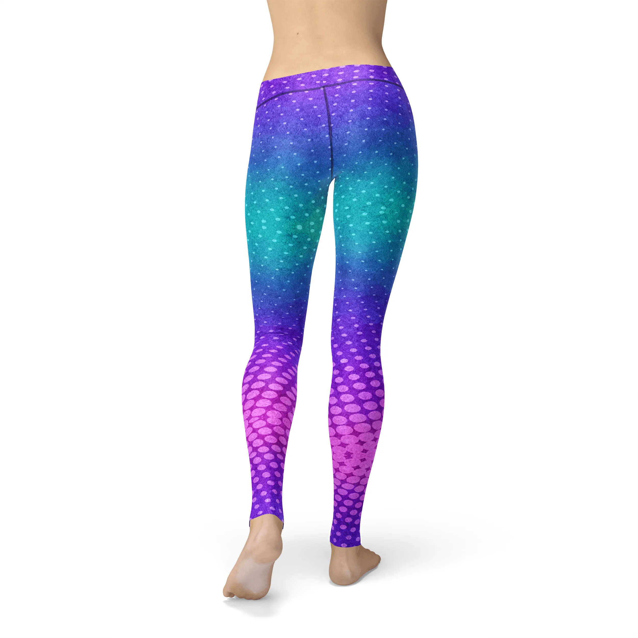 Colorful Polka Dot Leggings by Avery