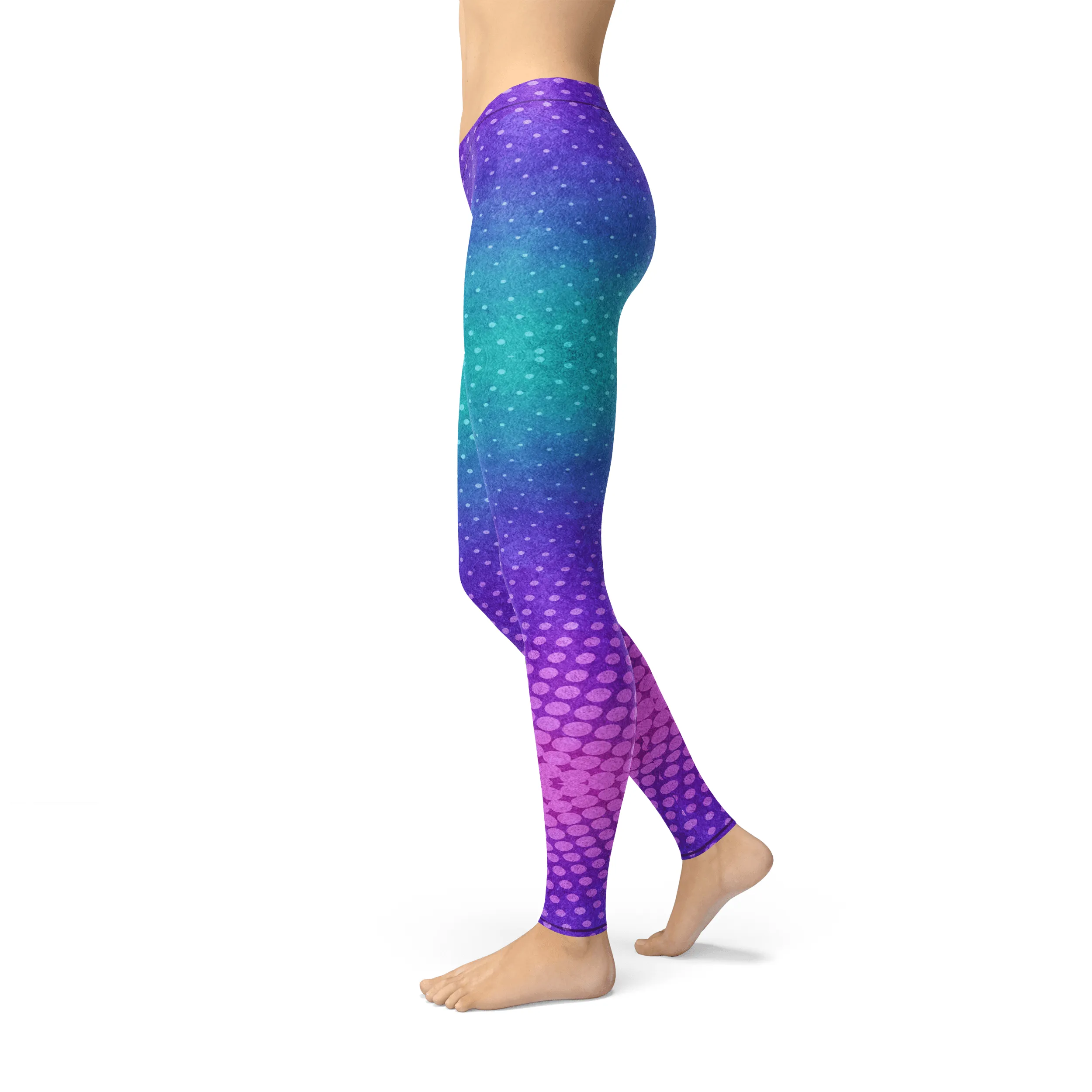 Colorful Polka Dot Leggings by Avery