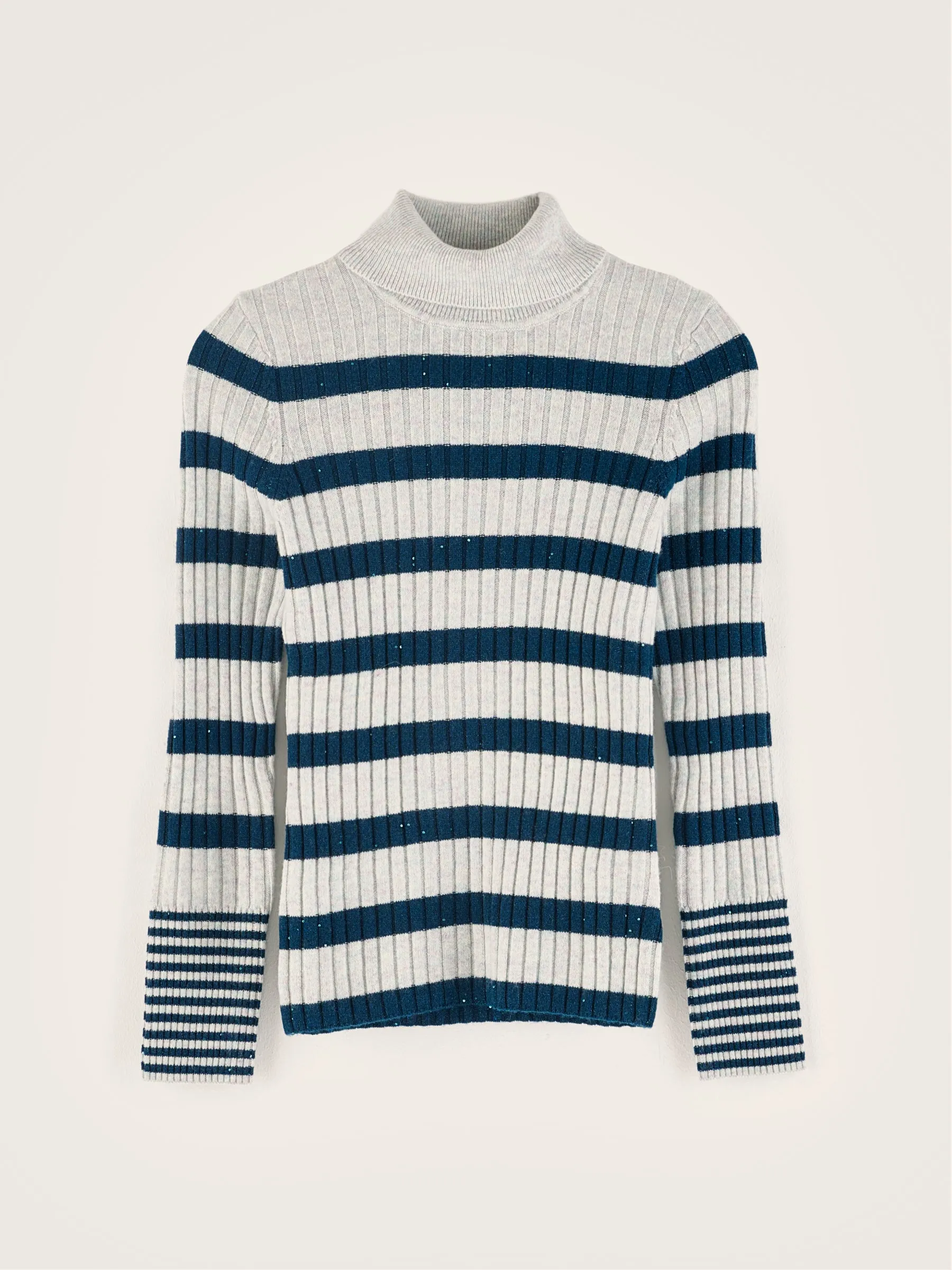 Ayre Striped Sweater in Gray (Size 242)