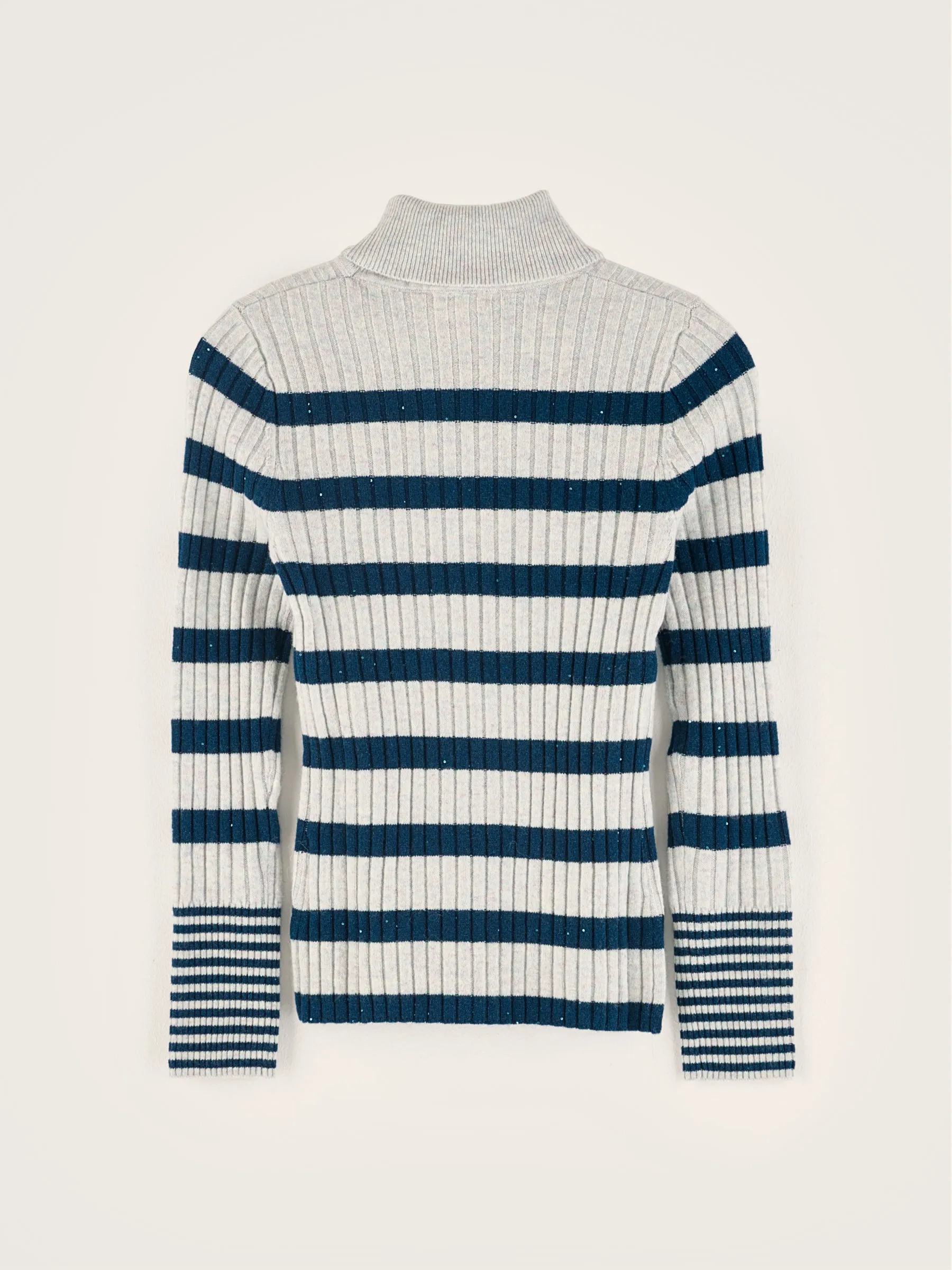 Ayre Striped Sweater in Gray (Size 242)