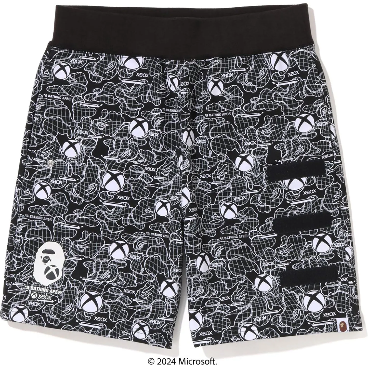 BAPE XBOX CAMO SWEAT SHORTS MENS