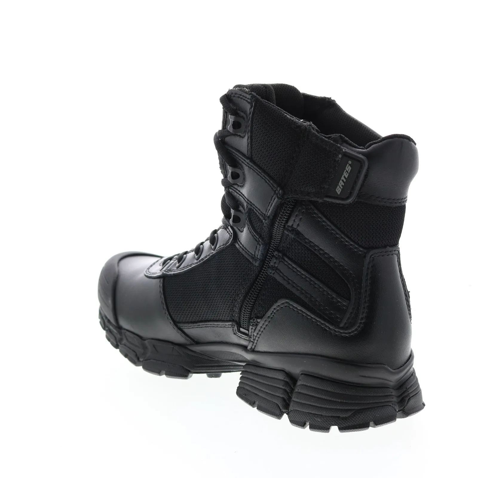 Bates Men's Black Extra Wide Tactical Boots - Waterproof Zip, 8' Velocitor E04034