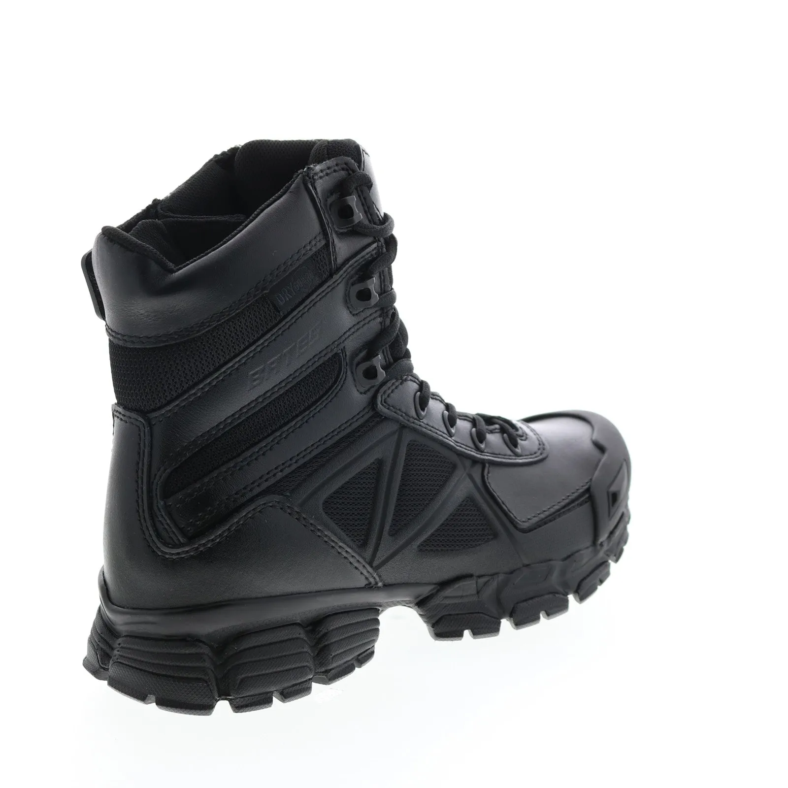 Bates Men's Black Extra Wide Tactical Boots - Waterproof Zip, 8' Velocitor E04034