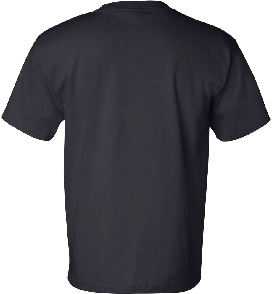 USA-Made Short Sleeve T-Shirt with Pocket by Bayside