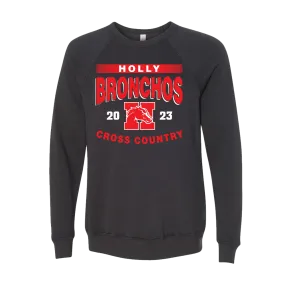 Bella+Canvas Holly XC 23 Unisex Sponge Fleece Raglan Sweatshirt