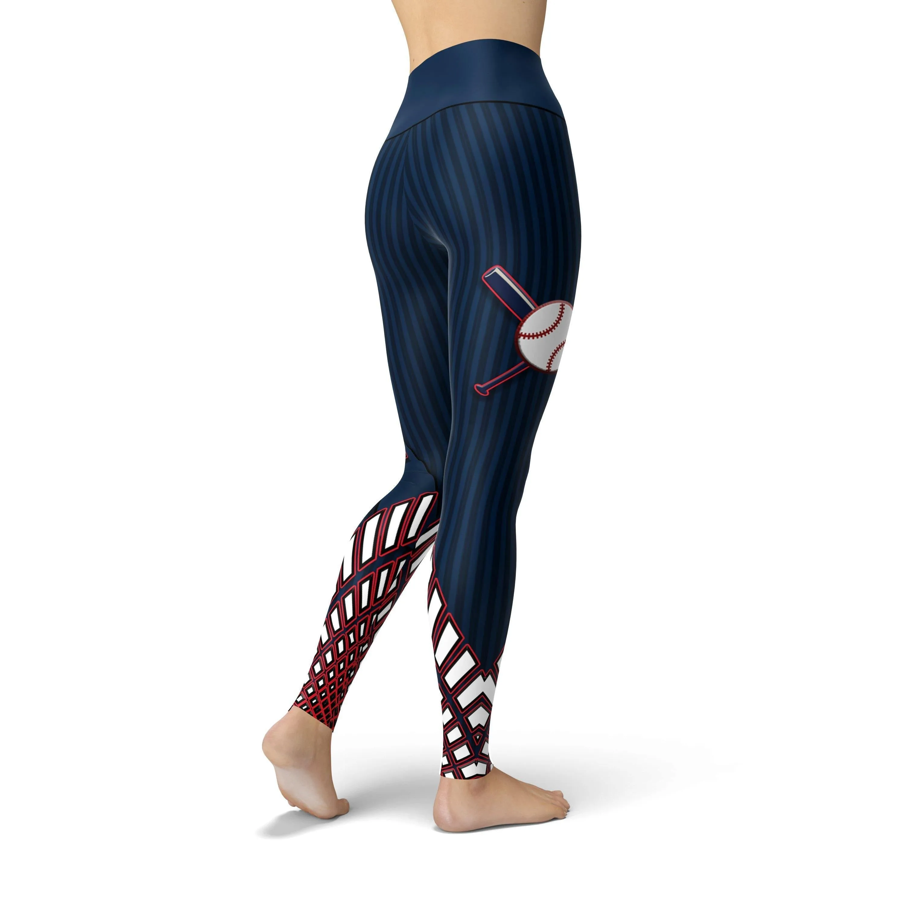 Beverly Bronx Baseball Leggings: Baseball-themed Leggings from Beverly Bronx.