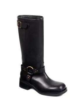 P.A.R.O.S.H. black biker boots MISHOED060118013