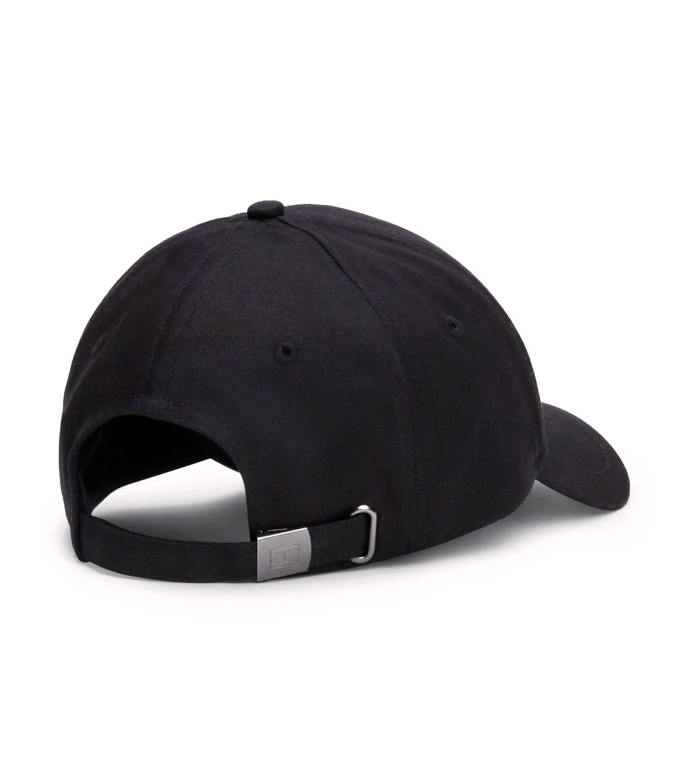 Black Cotton Baseball Cap for Men