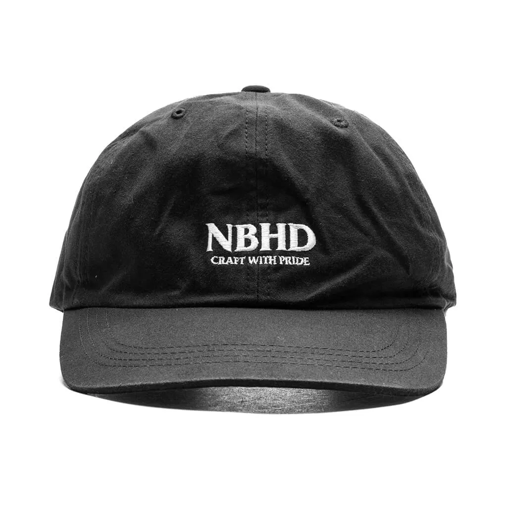 Black Military Style Dad Hat