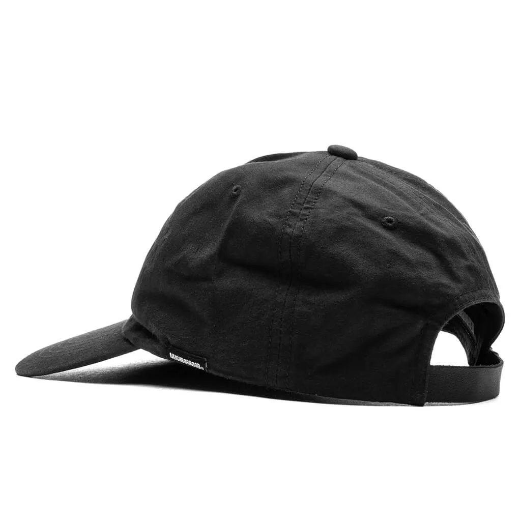 Black Military Style Dad Hat