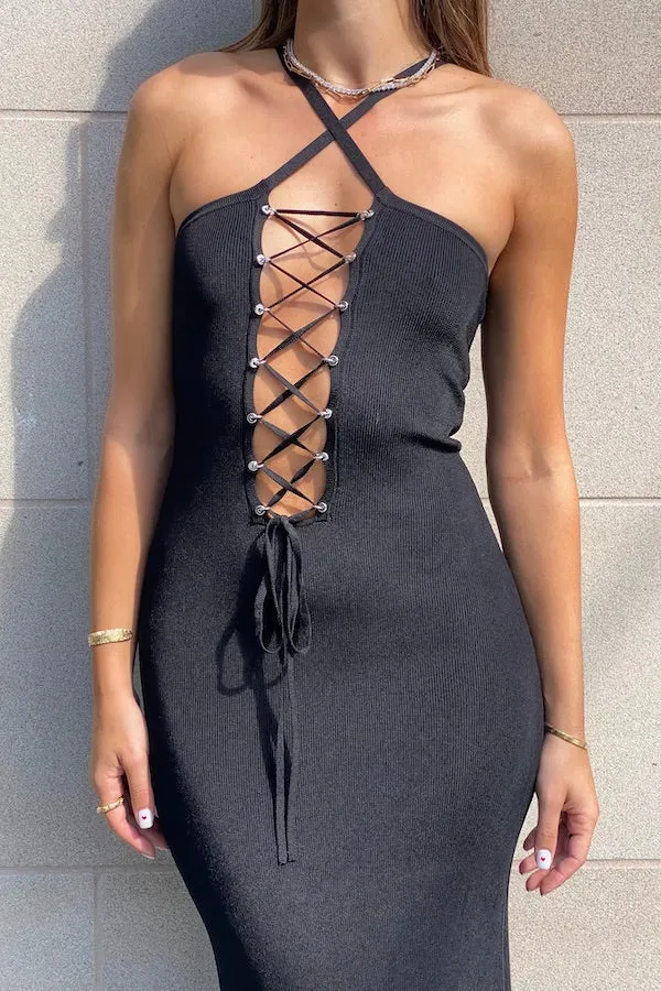 Black Oceane Dress