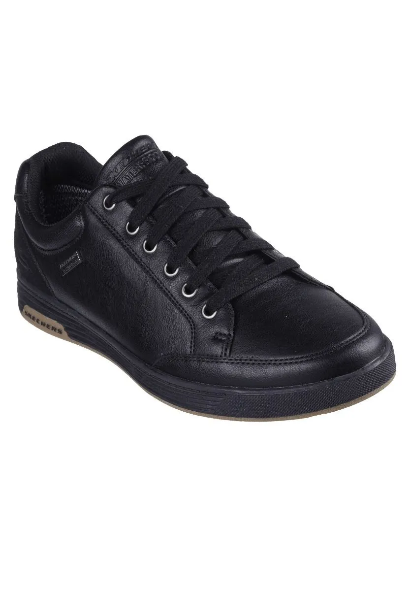 Black Skechers Cavell Sparkman Lace Up Shoes