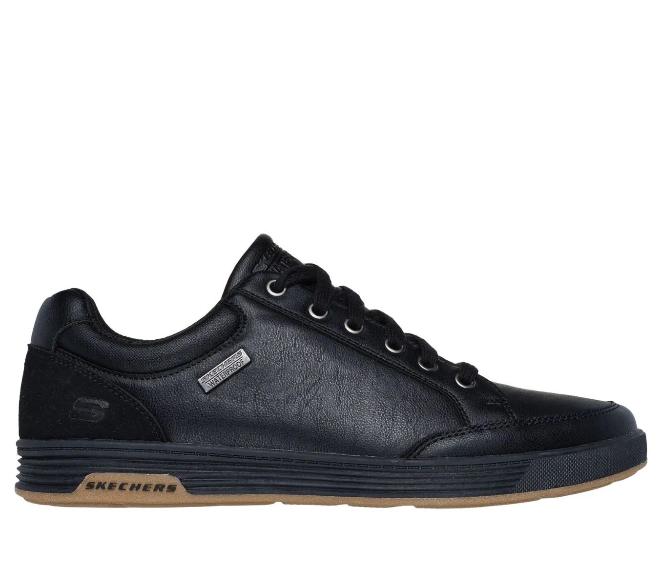 Black Skechers Cavell Sparkman Lace Up Shoes