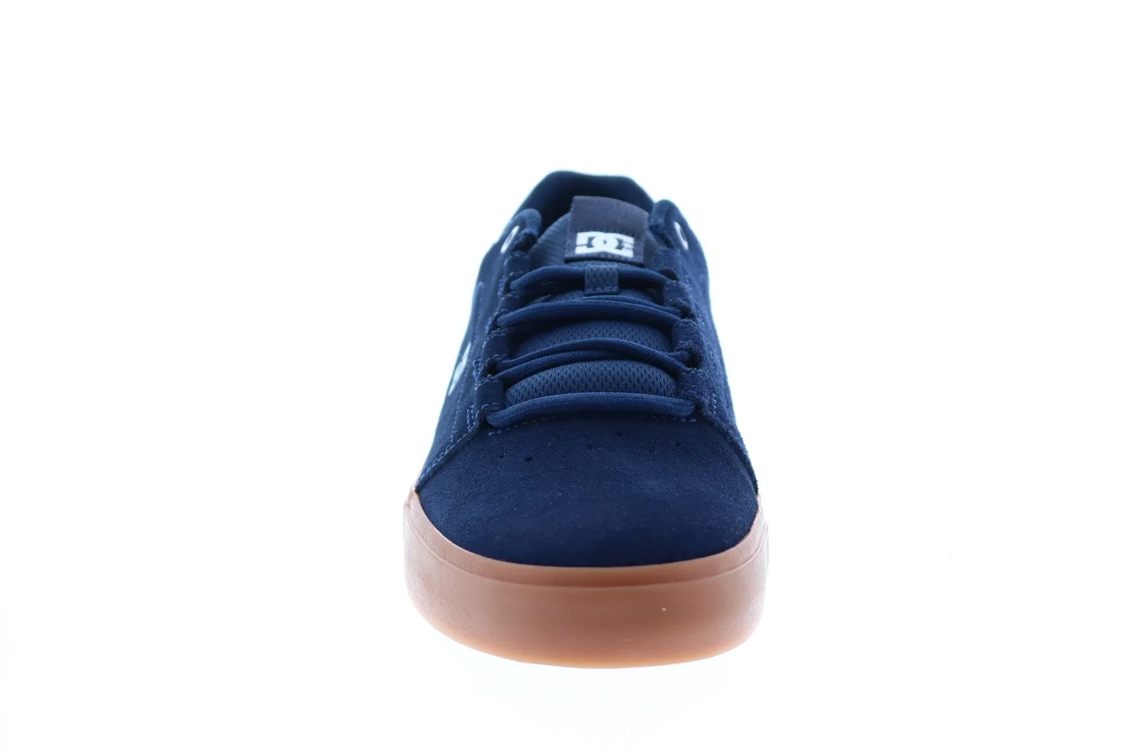 Blue Suede Skate Sneakers for Men by DC Hyde (ADYS300580-DGU)