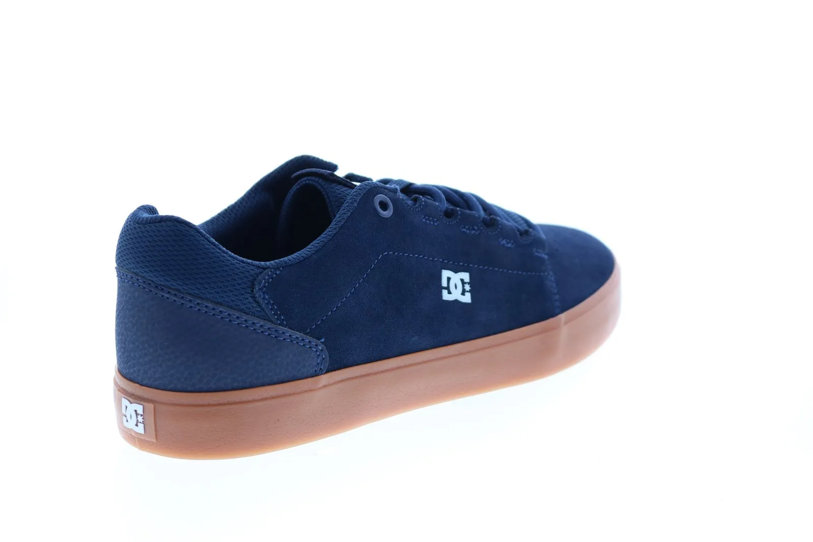 Blue Suede Skate Sneakers for Men by DC Hyde (ADYS300580-DGU)