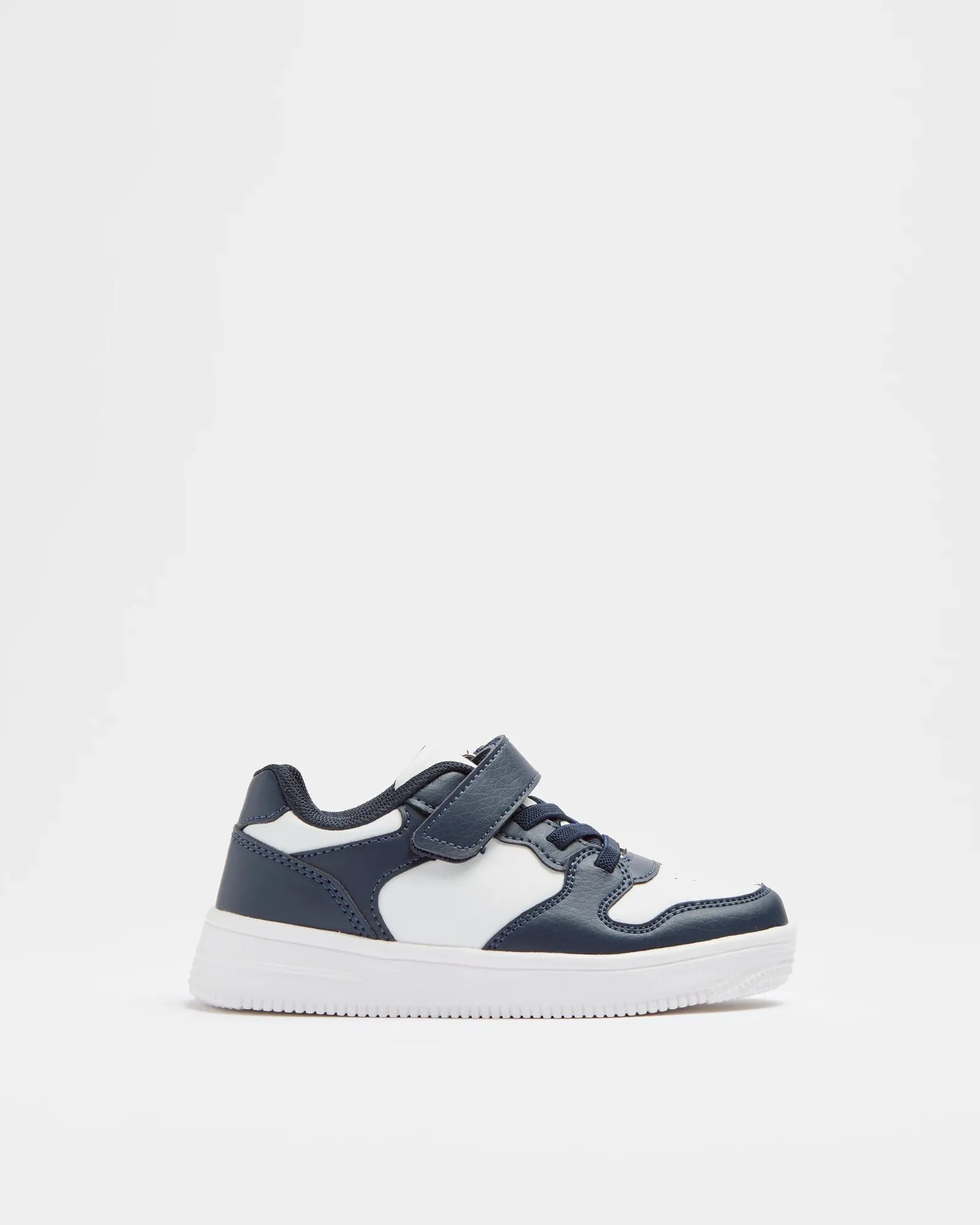 Boys Navy Junior Sneaker - Trendy