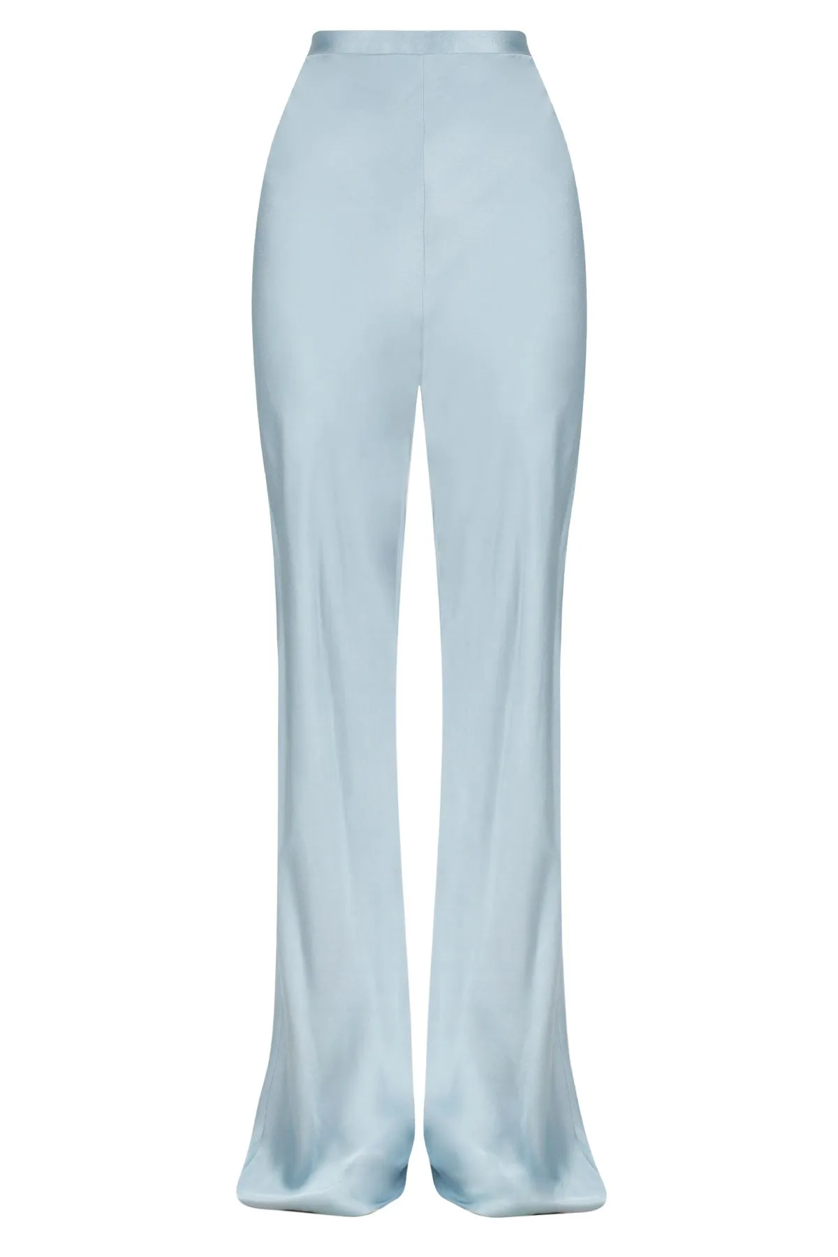 Cool Blue Camille Bias Cut Pants