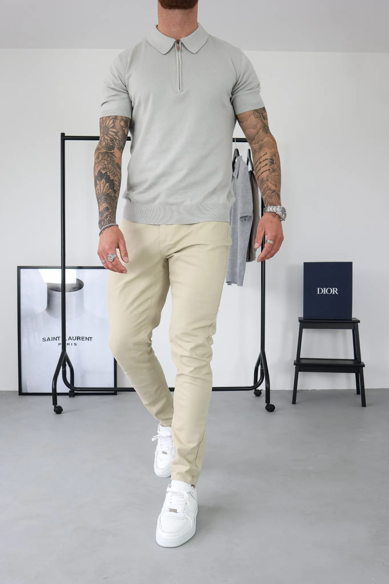 Capo CHINO Pant - Stone -> Capo Chino Stone Pant