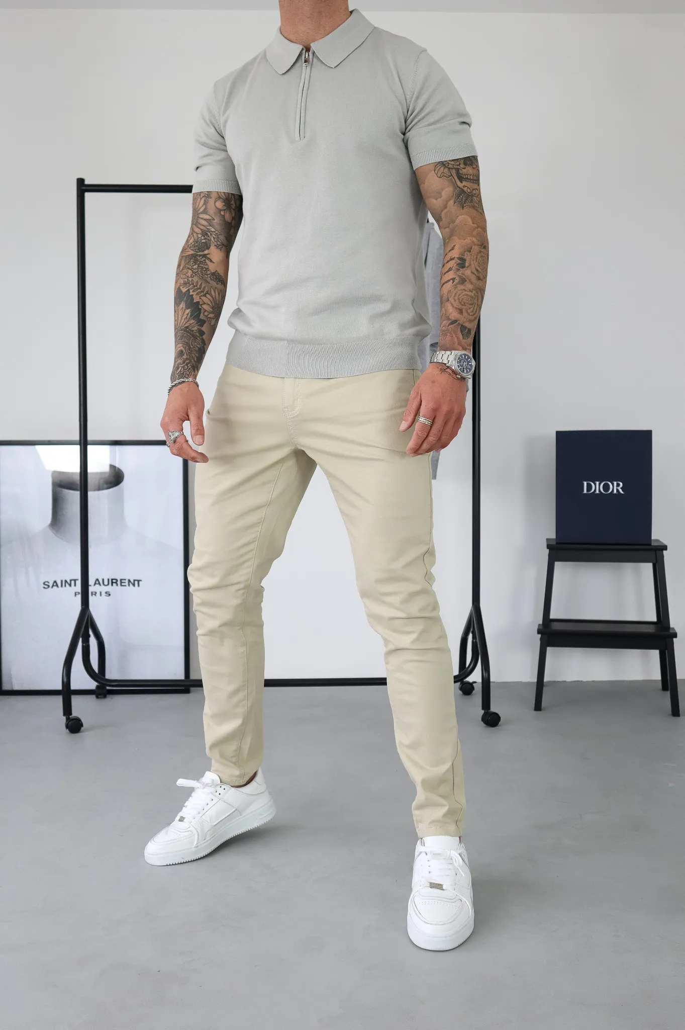 Capo CHINO Pant - Stone -> Capo Chino Stone Pant