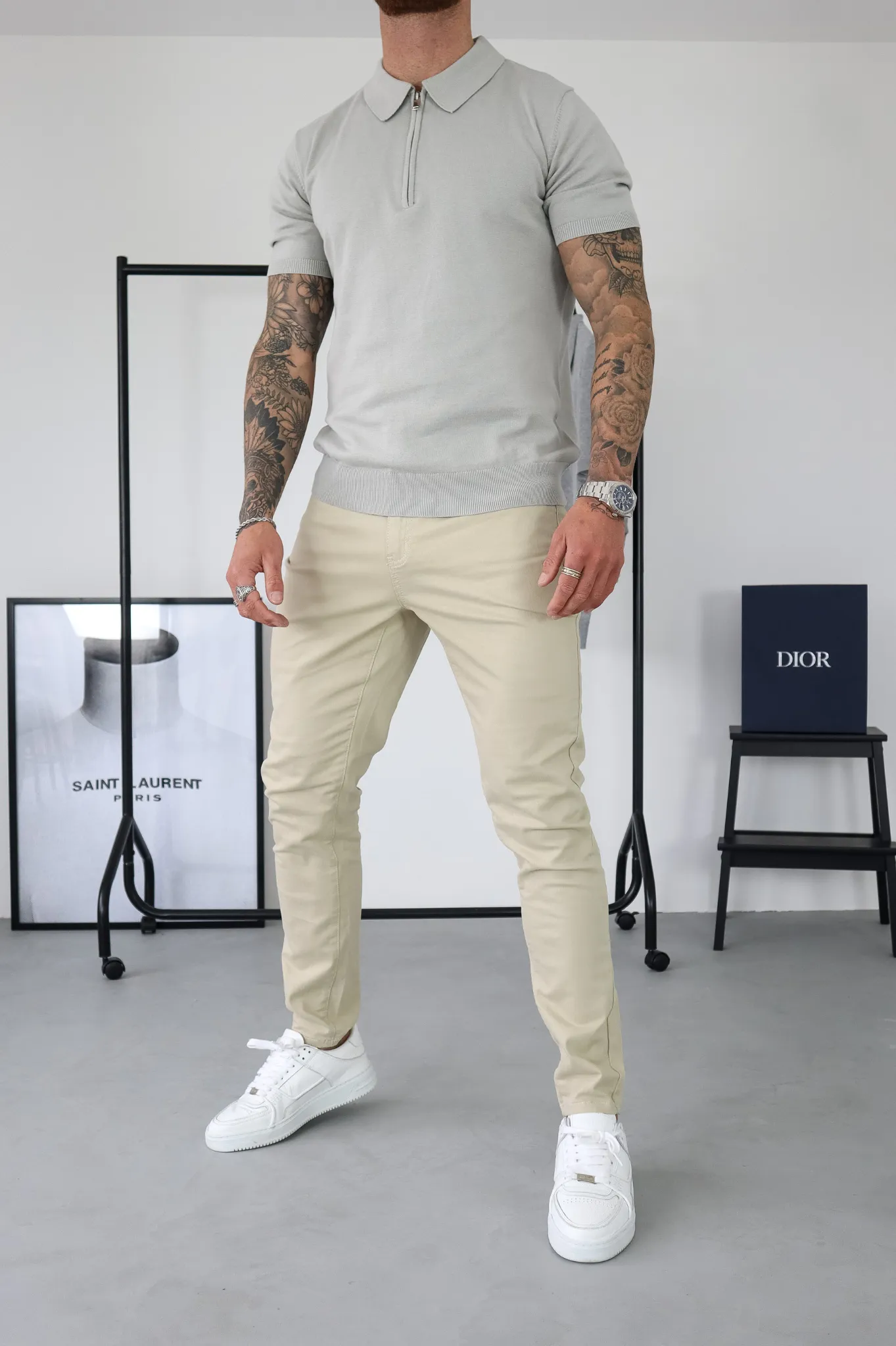 Capo CHINO Pant - Stone -> Capo Chino Stone Pant