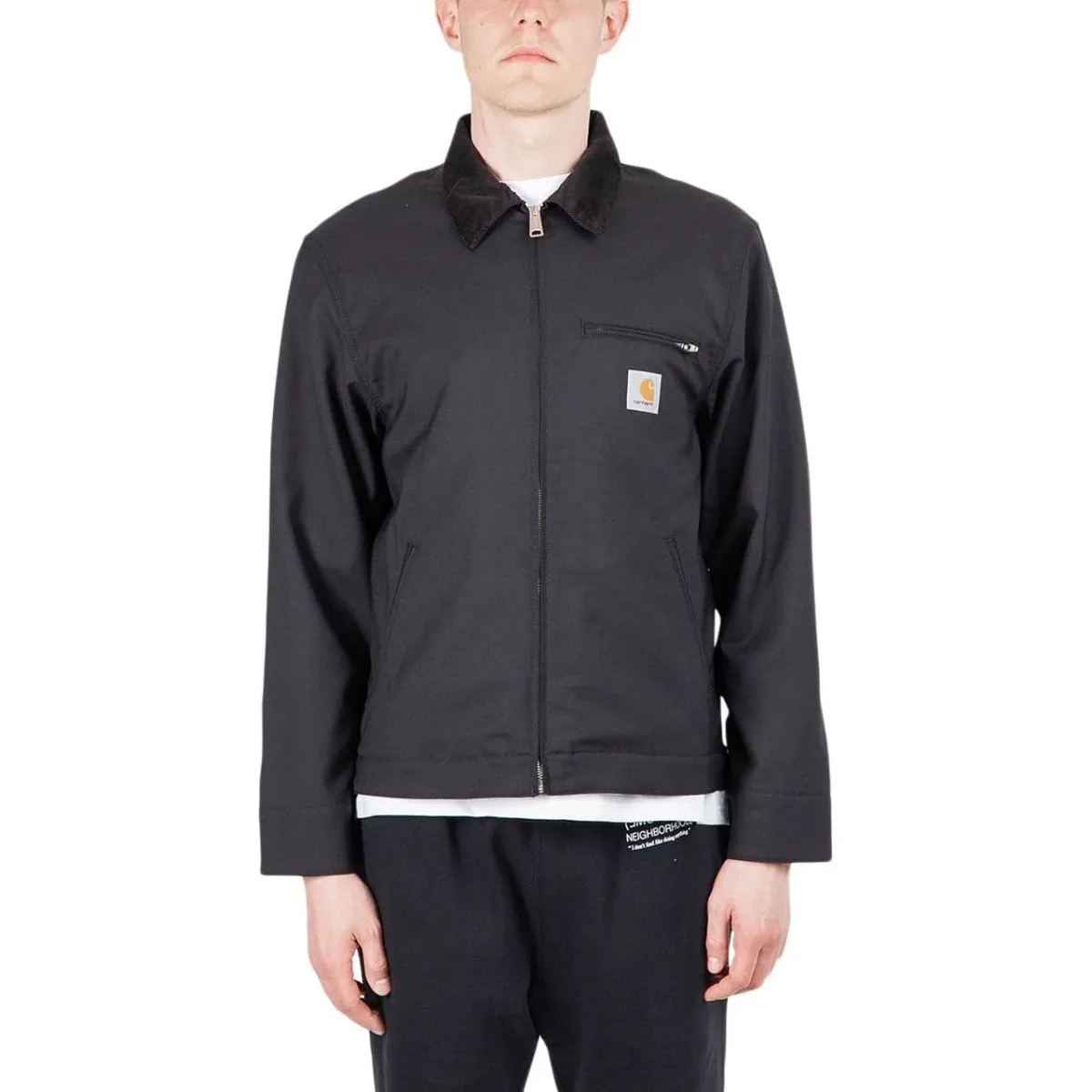 Carhartt WIP Black Detroit Jacket