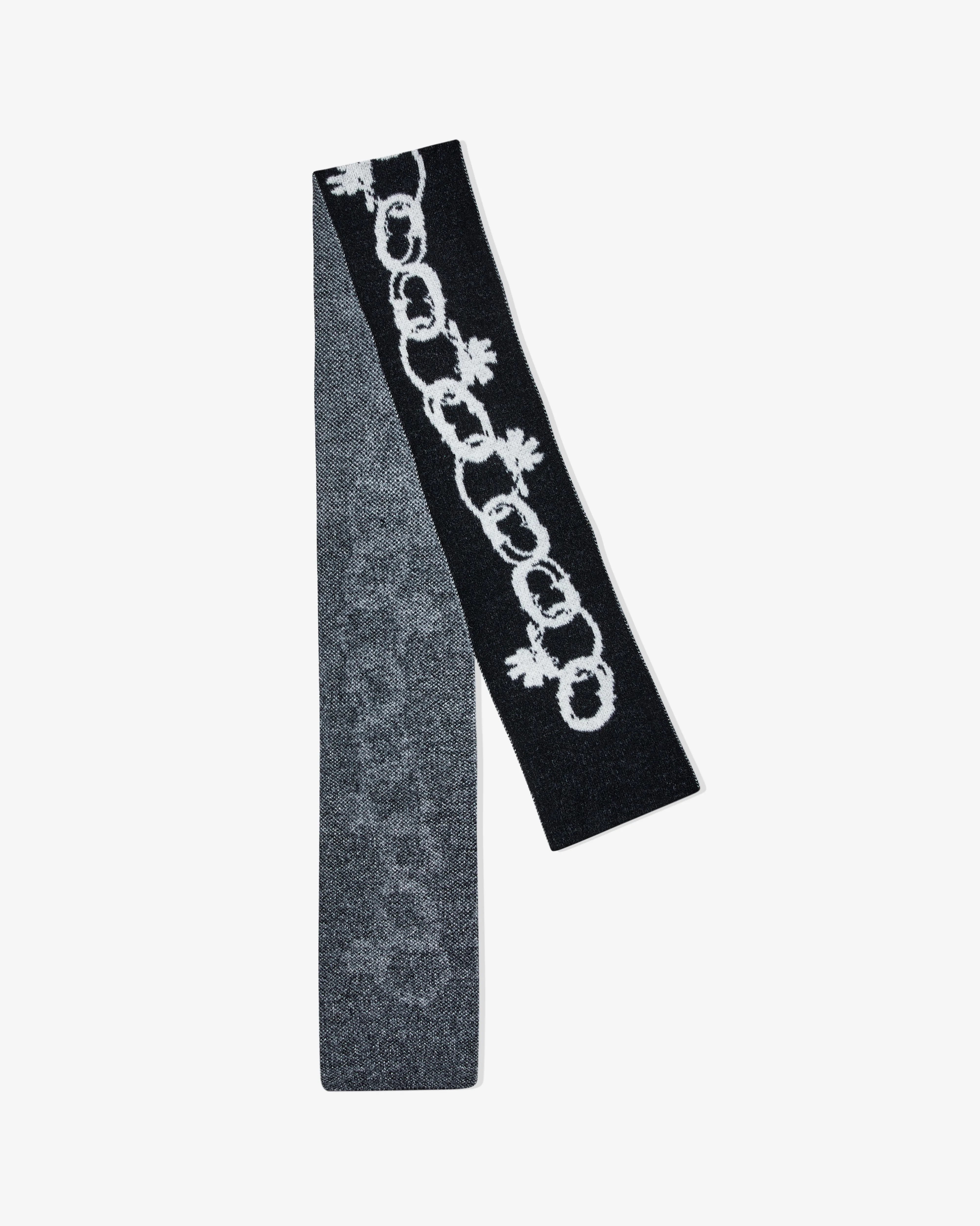 Chopova Lowena - Stylish Black and White Chain Link Women's Scarf