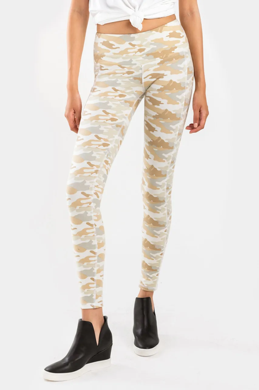 Christa High-Quality Printed Yoga Pants