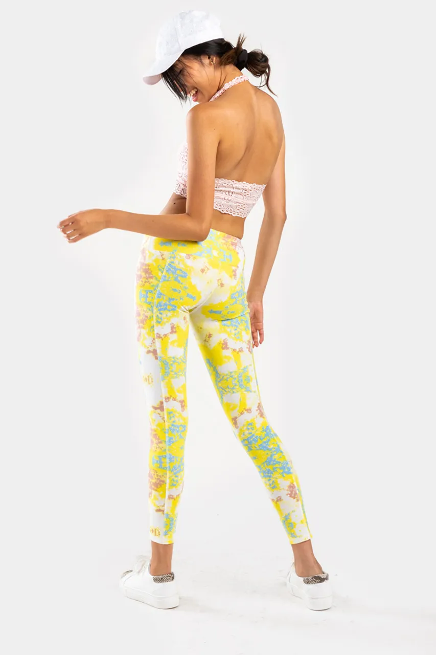 Christa High-Quality Printed Yoga Pants