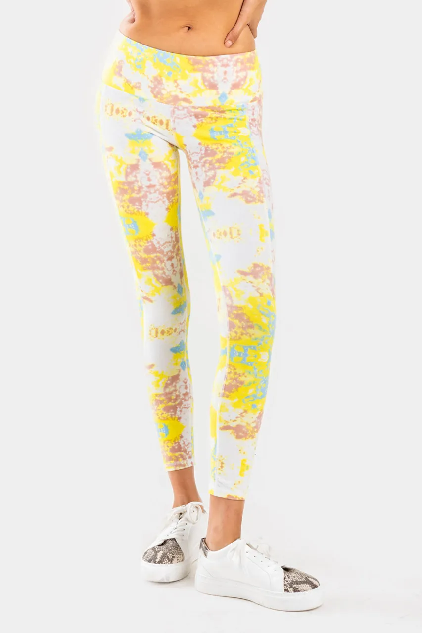 Christa High-Quality Printed Yoga Pants