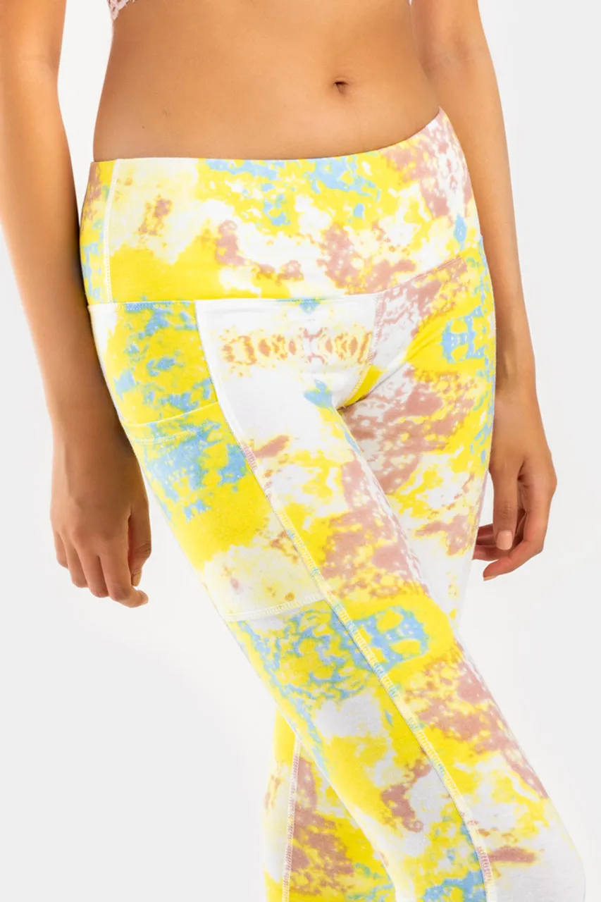 Christa High-Quality Printed Yoga Pants