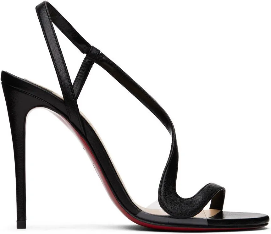 Christian Louboutin Rosalie Black 100 Heeled Sandals