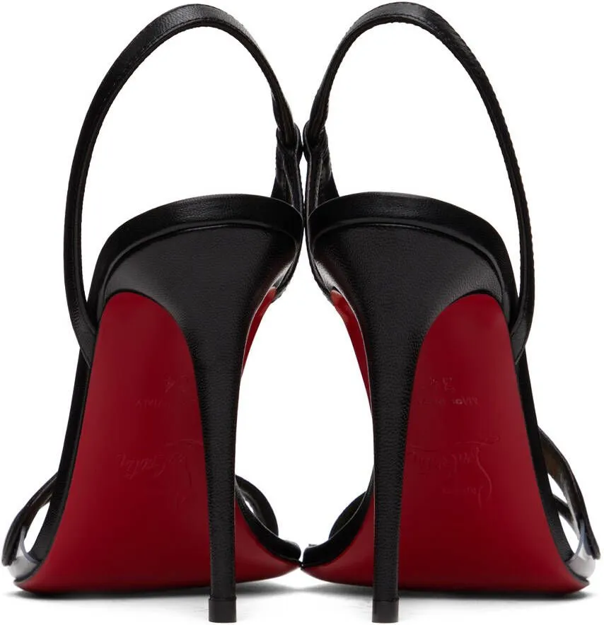 Christian Louboutin Rosalie Black 100 Heeled Sandals