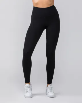 Black Contour Aura Full Length Leggings