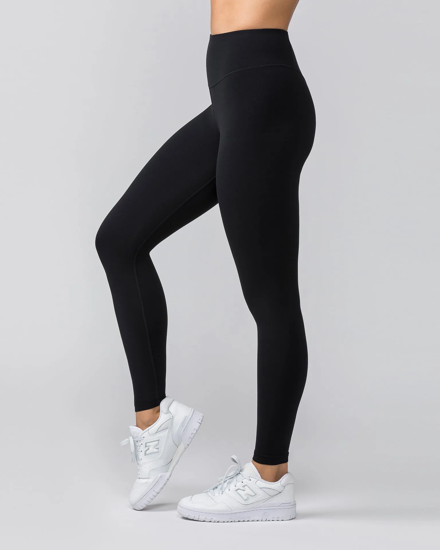 Black Contour Aura Full Length Leggings