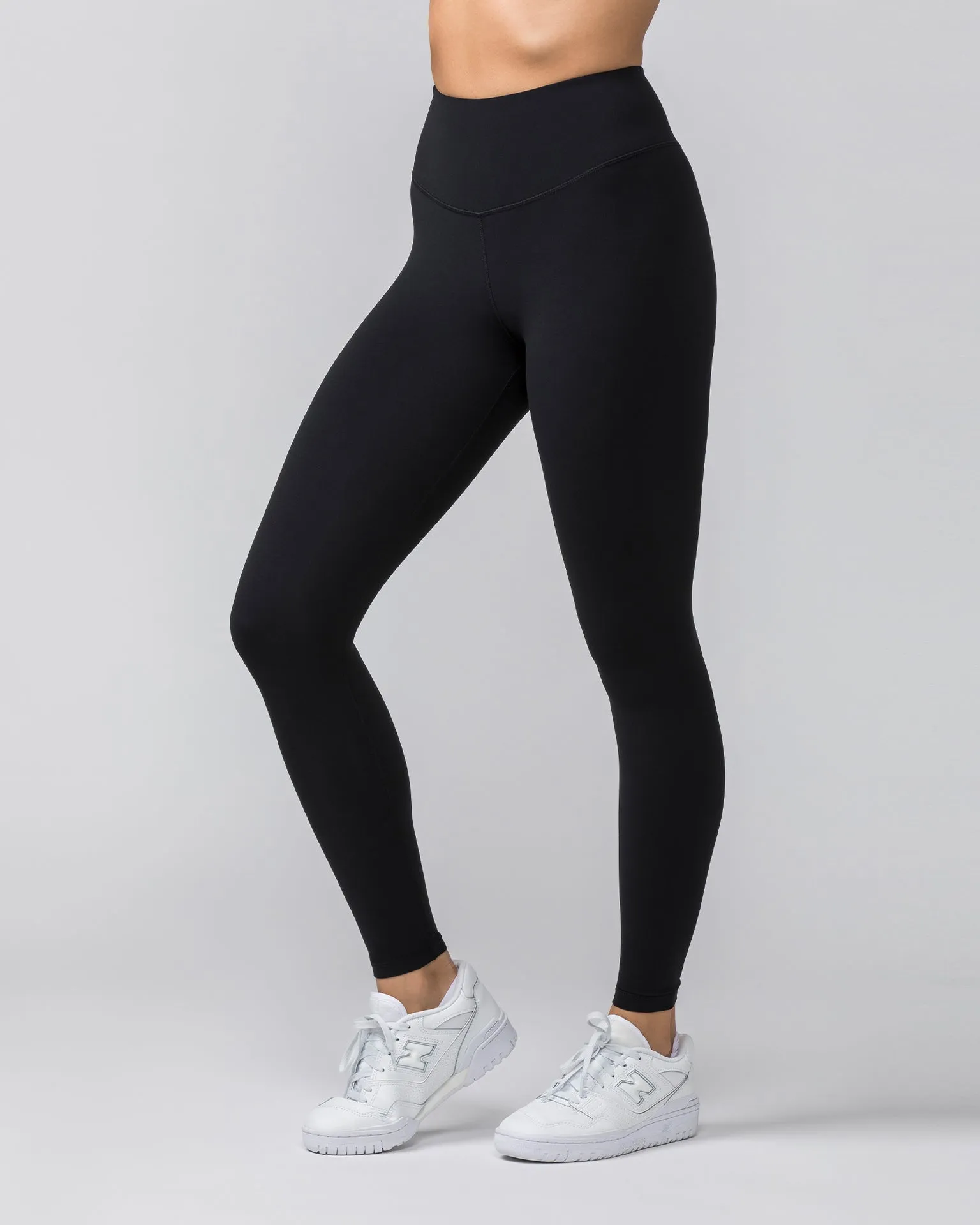 Black Contour Aura Full Length Leggings