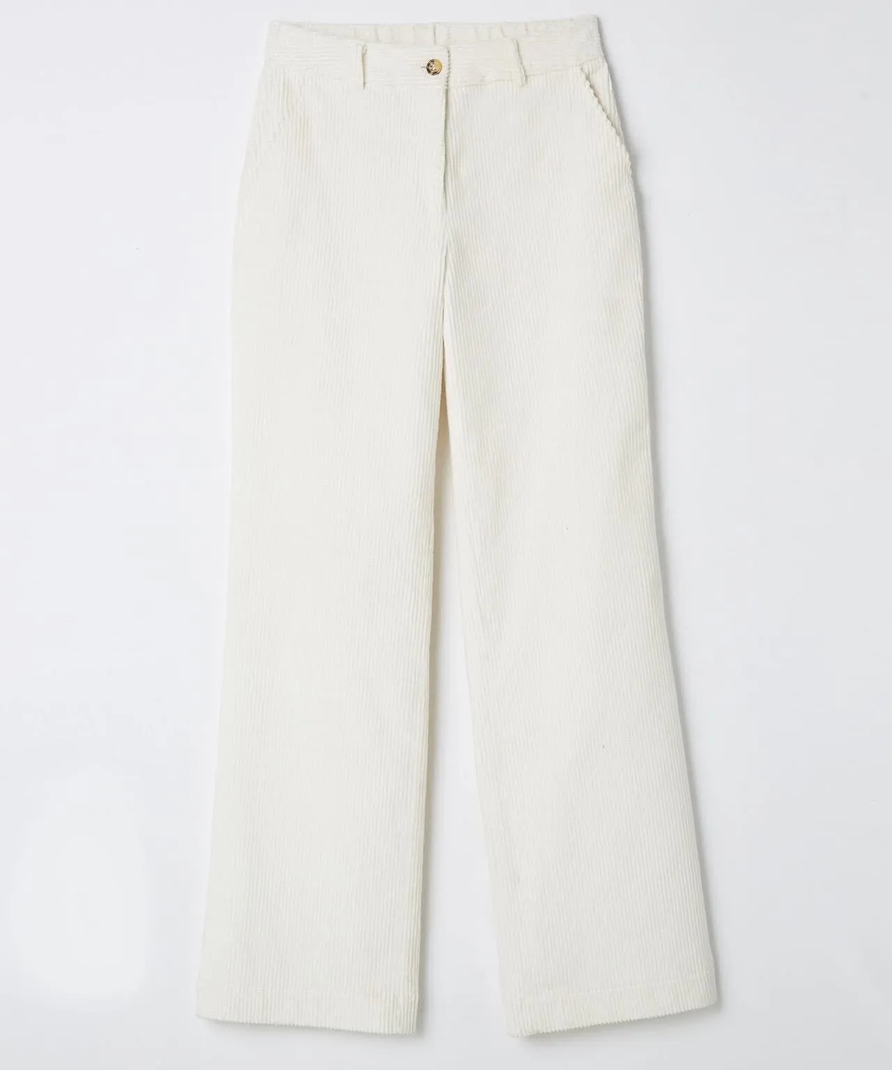 Corduroy Wide Leg Trousers