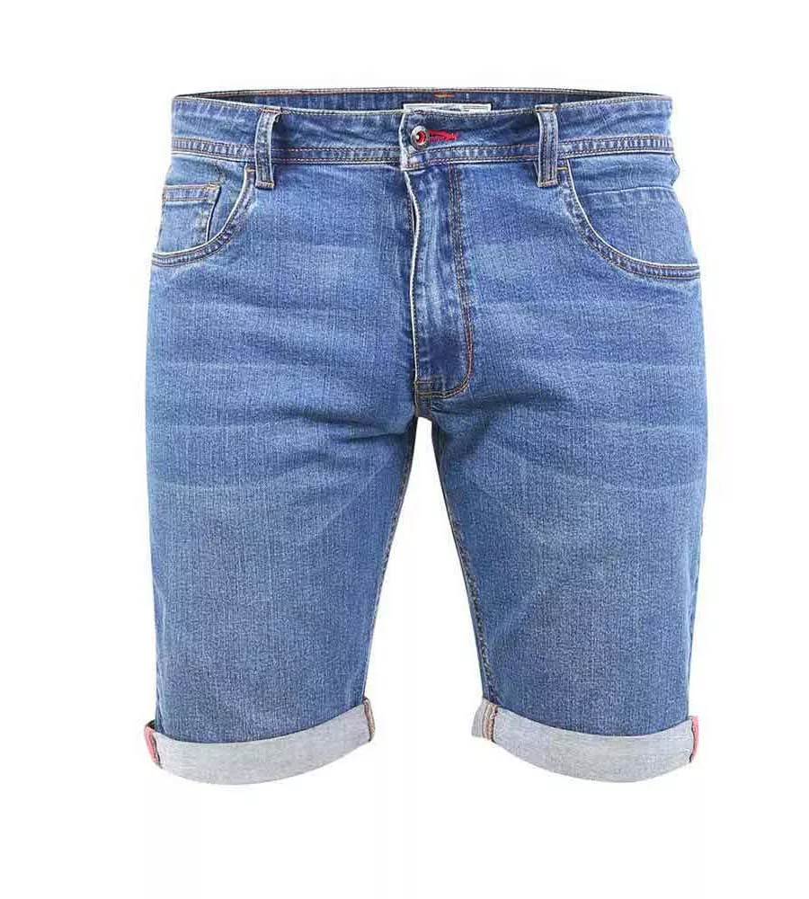 Blue Denim Shorts for Men - D555 (BROXBOURNE)