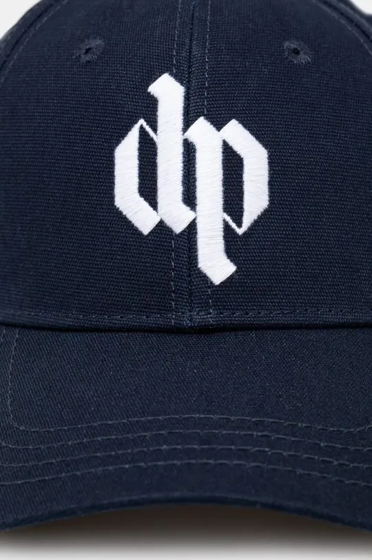 Navy Blue Darkpark Cotton Baseball Cap Logo Embroidered UHT01.AFA02.5102