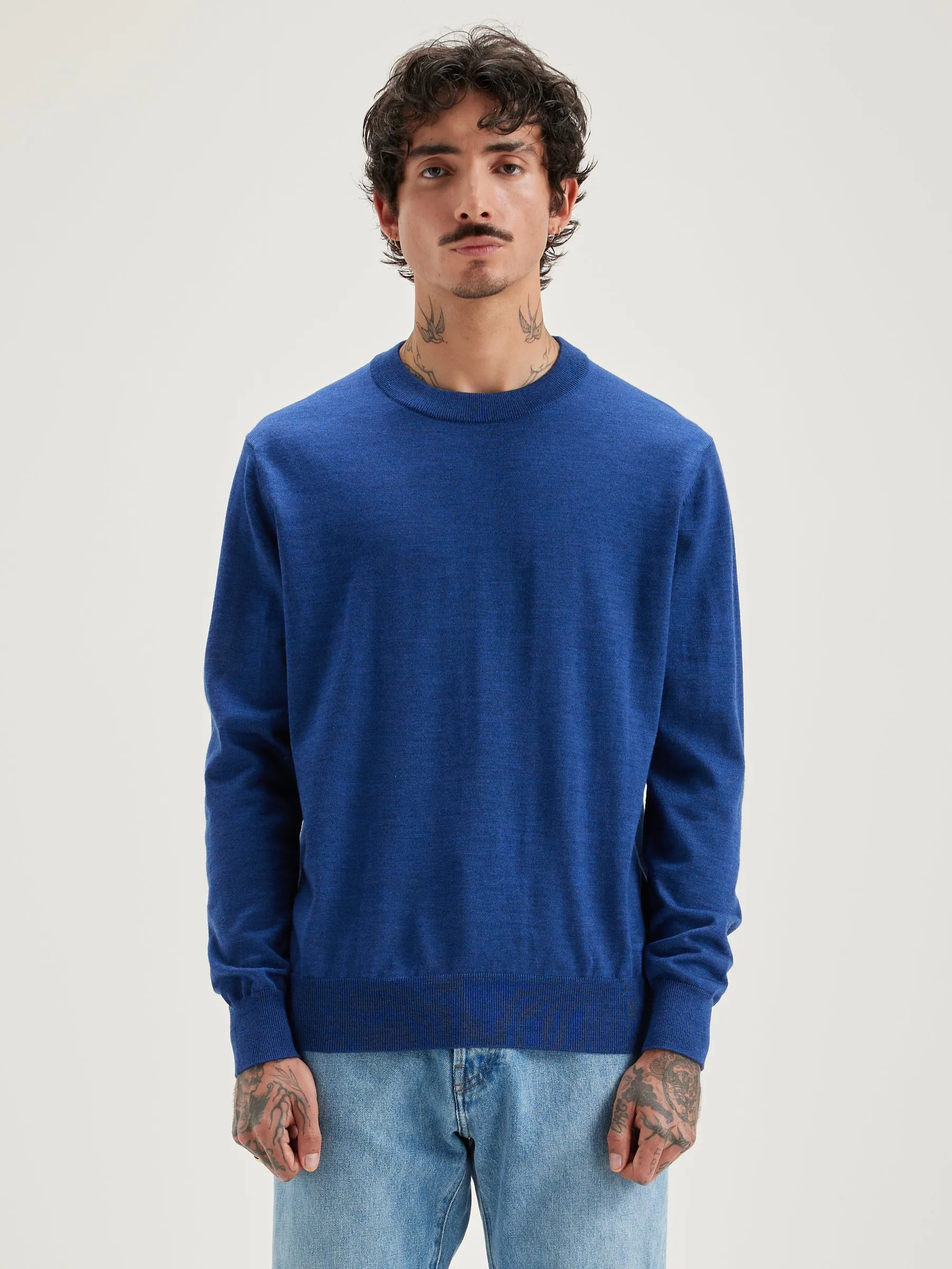 Dilliv Sweater Blue Mix Size M 242 - Shop Now