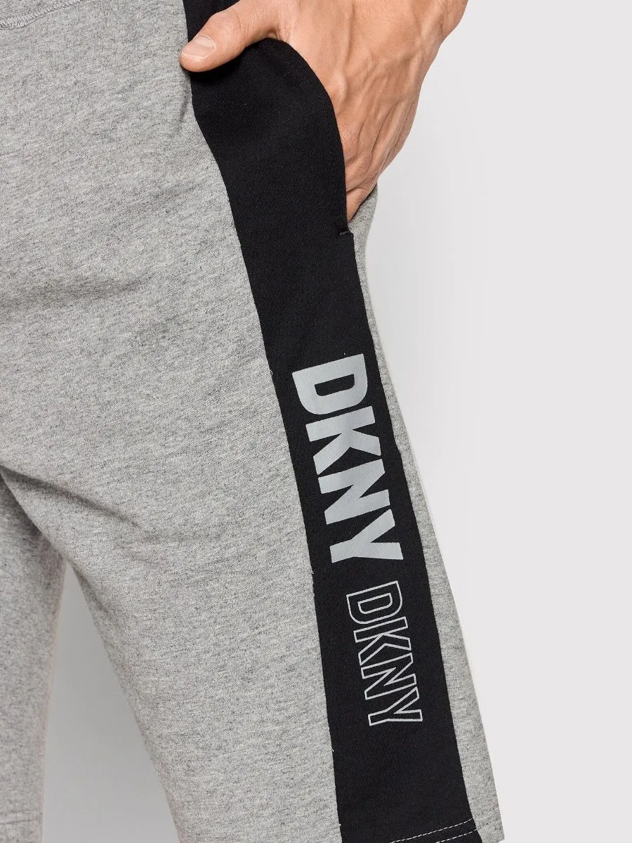 Grey Marl DKNY River Ban Lounge Shorts