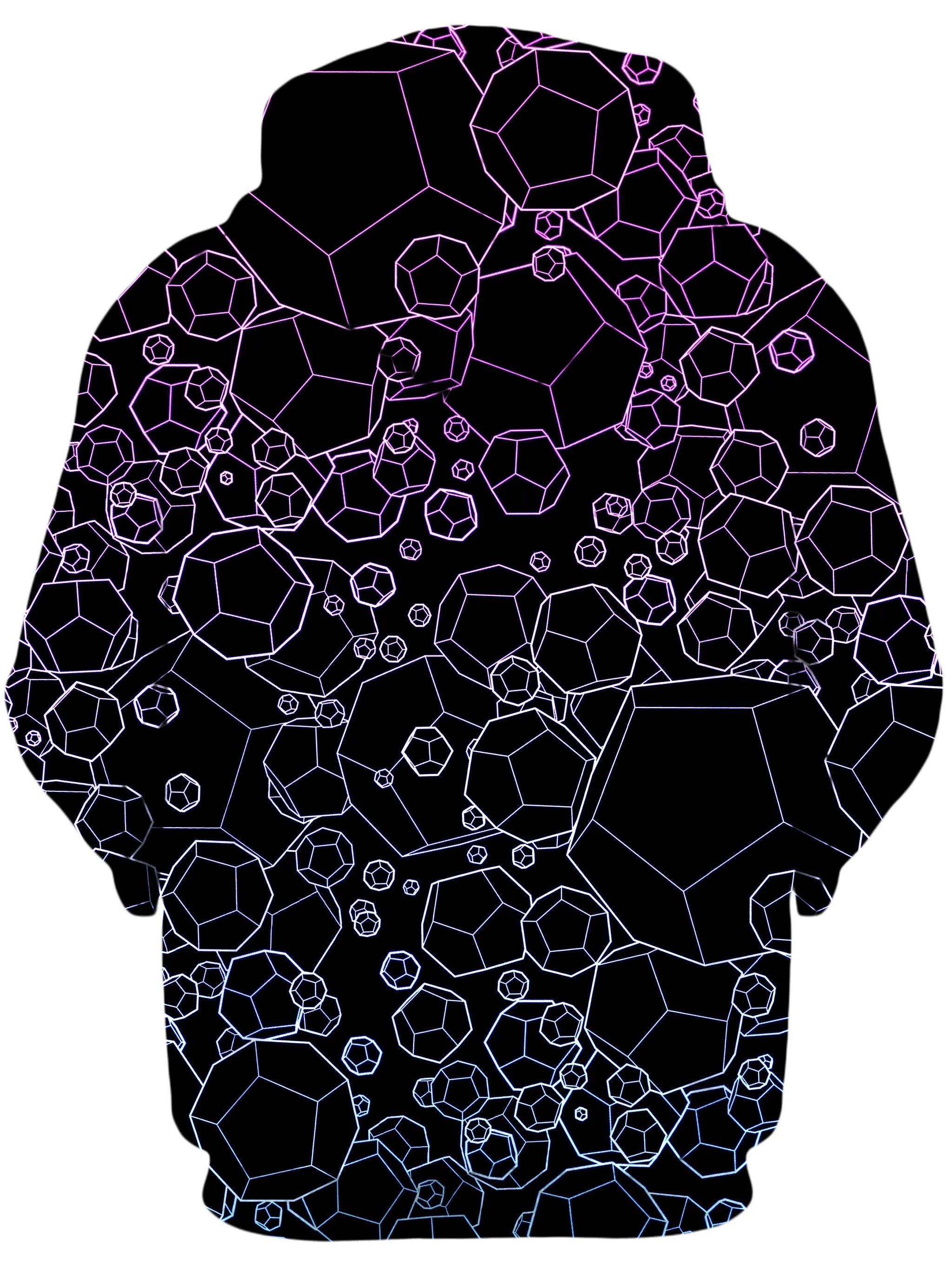 Dodecahedron Pattern Winter Unisex Hoodie